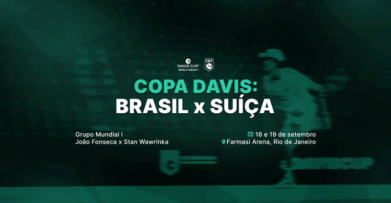 Copa Davis 2026: Brasil x Suíça disputa vaga na final de 2027