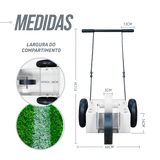 Carrinho para demarcar gramados e pistas com tinta (rolo) Pista e Campo