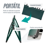 Placar Metálico até 7 Sets para Tênis de Mesa Jintai