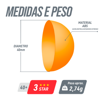 Bolas Tênis De Mesa 3 Estrelas Giant Dragon 6un