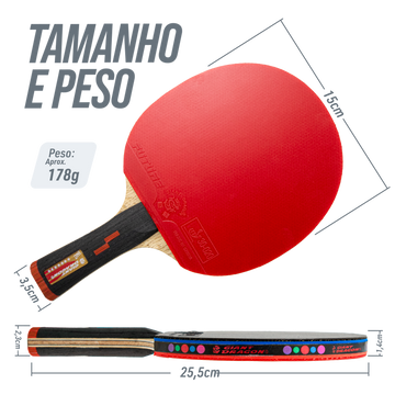 Raquete de tênis de mesa 7 estrelas Future Giant Dragon