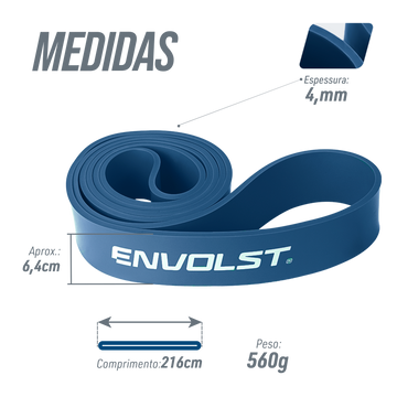 Superband resistência extra-forte (cor azul) 6,4cm Pista e Campo