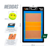 Prancheta tática magnética dupla face com caneta para treinamento de Voleibol Pista e Campo