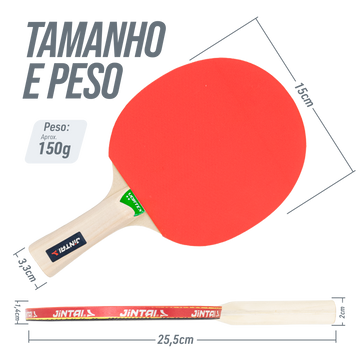 Raquete de Tênis de Mesa Vortex - Jintai