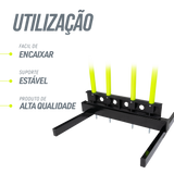 Boneco barreira para treinamento de falta no futebol com base Pista e Campo