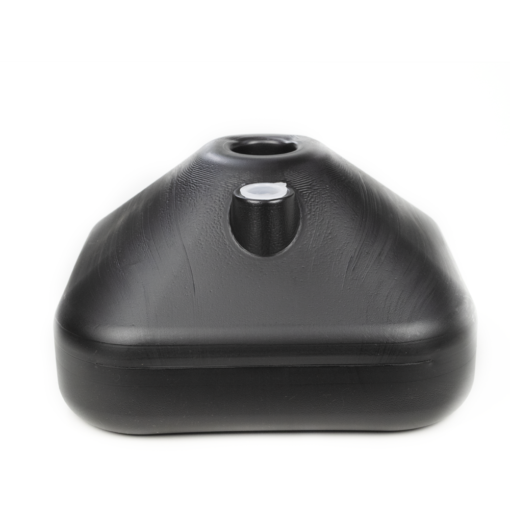 Base para guarda-sol, ombrelone ou postes esportivos Pista e Campo preta