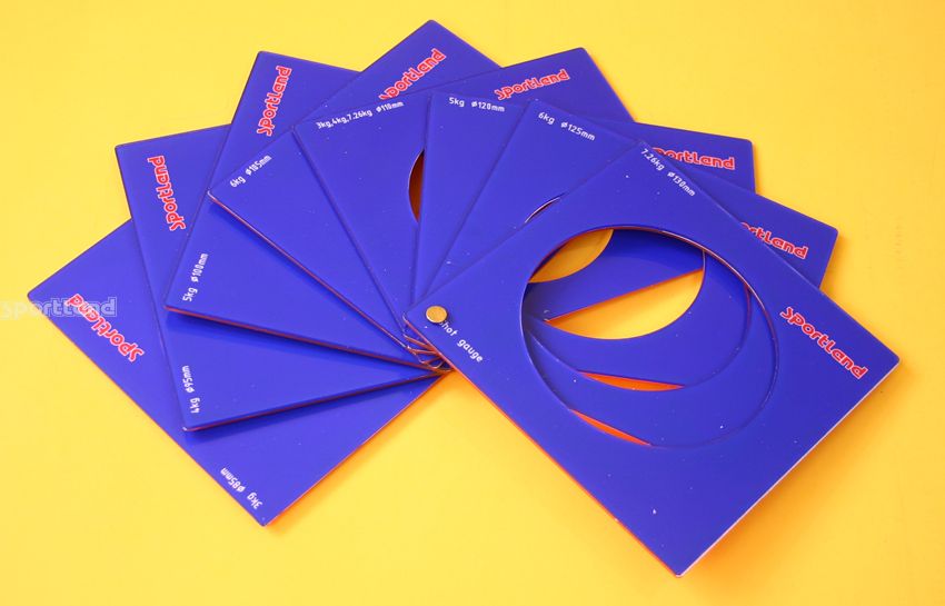 Kit para certificação de implementos de atletismo Sportland