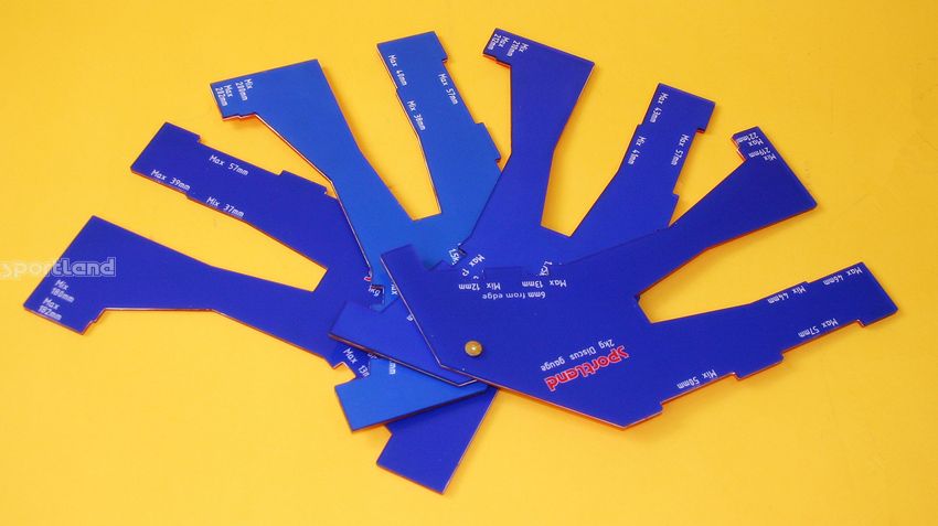 Kit para certificação de implementos de atletismo Sportland