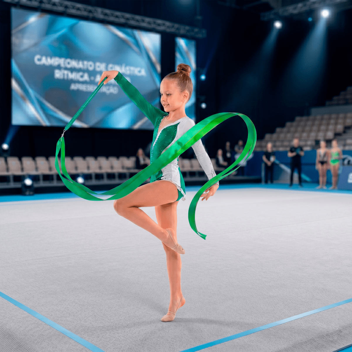 Kit 6 Fitas de Ginástica Rítmica Infantil com Estilete Gracios
