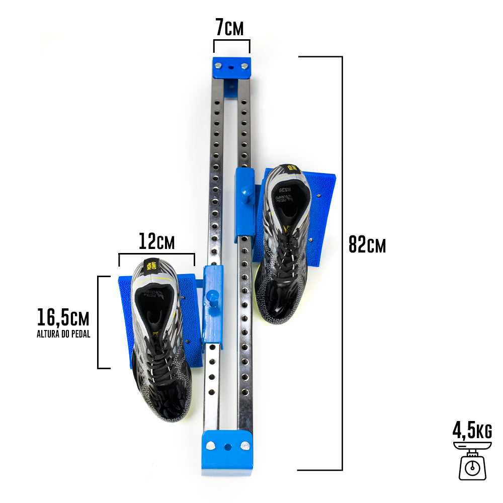 Bloco de partida de aço Pista e Campo dimensoes
