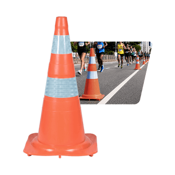 Cone de Sinalização e Demarcação Esportiva 75cm Velden - NBR 15071
