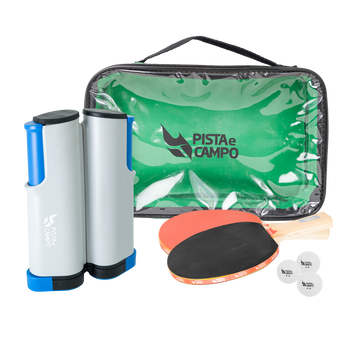 Kit Completo de Tênis de Mesa Jintai - Rede, Raquetes e Bolas