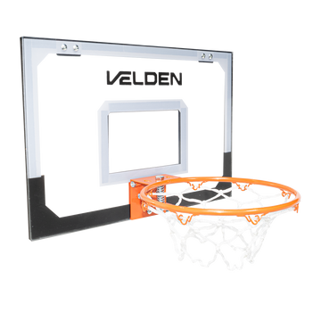 Mini tabela de basquete 45x30 cm para porta ou parede Velden