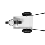 Carrinho para demarcar gramados e pistas com tinta (rolo) Pista e Campo