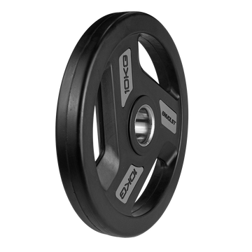 Anilha Emborrachada 10 kg para Barras e Halteres Envolst