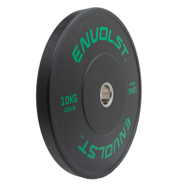 Anilha Bumper Olímpica 10 kg Treinos de LPO e Cross Envolst