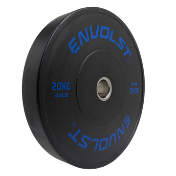 Anilha Bumper Olímpica 20 kg Treinos de LPO e Cross Envolst