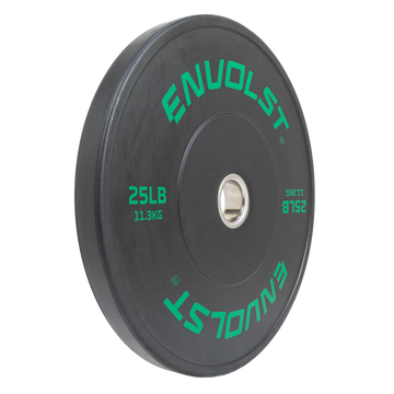 Anilha Bumper Olímpica 25 lb Treinos de LPO e Cross Envolst