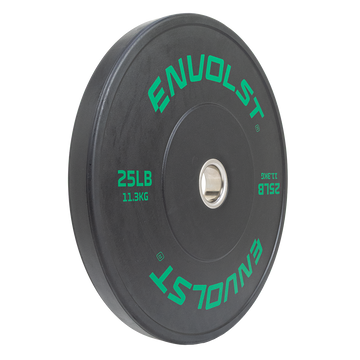 Anilha Bumper Olímpica 25 lb Treinos de LPO e Cross Envolst