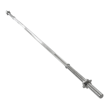 Barra Reta Maciça Roscada 2,00m 28mm com Presilhas Envolst