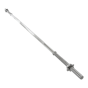 Barra Reta Maciça Roscada 2,00m 28mm com Presilhas Envolst