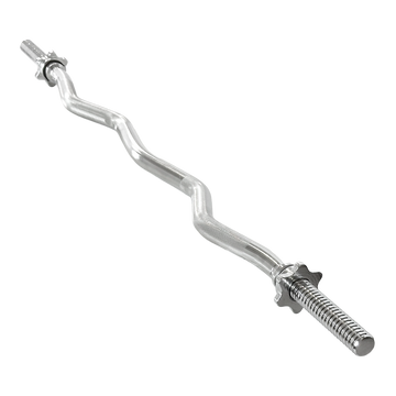 Barra Curvada W Roscada 1,20 m 28 mm com Presilhas Envolst