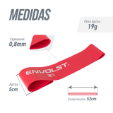 Mini Band Envolst - kit com 3 intensidades