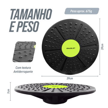 Disco/Prancha de Equilíbrio Rígido Envolst