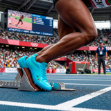 Sapatilha de atletismo para velocidade Health - Azul