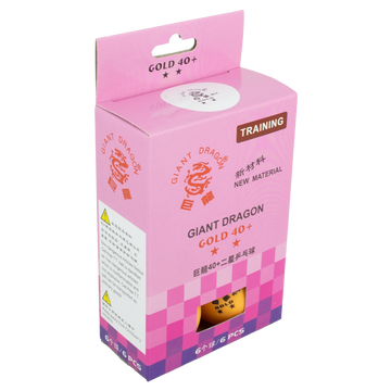 Bolas Tênis De Mesa 2 Estrelas Giant Dragon 6un