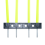 Boneco barreira para treinamento de falta no futebol com base Pista e Campo