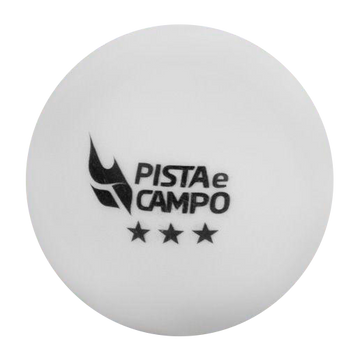 Bolinhas de Tênis de Mesa 40+ ABS 3 Estrelas Pista e Campo 6Un