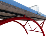 Mesa de tênis de mesa outdoor de fibra de vidro Pista e Campo