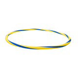Arco e bambolê com cores em espiral 75cm de diâmetro Pista e Campo