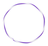 Arco e bambolê com cores em espiral 75cm de diâmetro Pista e Campo
