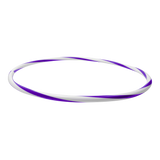Arco e bambolê com cores em espiral 75cm de diâmetro Pista e Campo