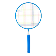 Kit de badminton infantil com 02 raquetes de aço, 01 volante e 01 bola de espuma Loire