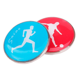 Moeda de árbitro de futebol para sorteio Pista e Campo