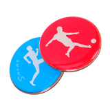 Moeda de árbitro de futebol para sorteio Pista e Campo