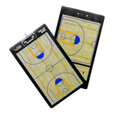 Prancheta tática magnética dupla face com caneta para treinamento de Basquete Pista e Campo