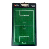 Prancheta tática magnética dupla face com caneta para treinamento de Futebol Society Pista e Campo