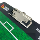 Prancheta tática magnética dupla face com caneta para treinamento de Futebol Society Pista e Campo