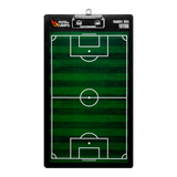 Prancheta tática magnética dupla face com caneta para treinamento de Futebol Pista e Campo