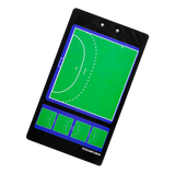 Prancheta tática magnética dupla face com caneta para treinamento de Handebol Pista e Campo