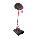 Tabela de basquete infantil móvel com poste, tabela e aro Pista e Campo