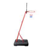 Tabela de basquete infantil móvel com poste, tabela e aro Pista e Campo