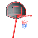 Tabela de basquete infantil móvel com poste, tabela e aro Pista e Campo