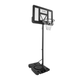 Tabela de basquete adulto móvel com poste, tabela de acrílico e aro Velden