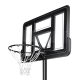 Tabela de basquete adulto móvel com poste, tabela de acrílico e aro Velden