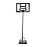 Tabela de basquete adulto móvel com poste, tabela de acrílico e aro modelo premium Pista e Campo